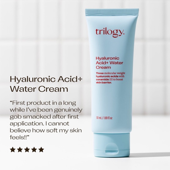 Trilogy Hyaluronic Acid+ Water Cream -‎ 50ml/1.69 fl oz - NWB - Picture 5 of 11